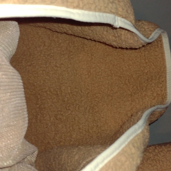 CHAMPION Teddy cropped hoodie size large - Picture 7 of 8